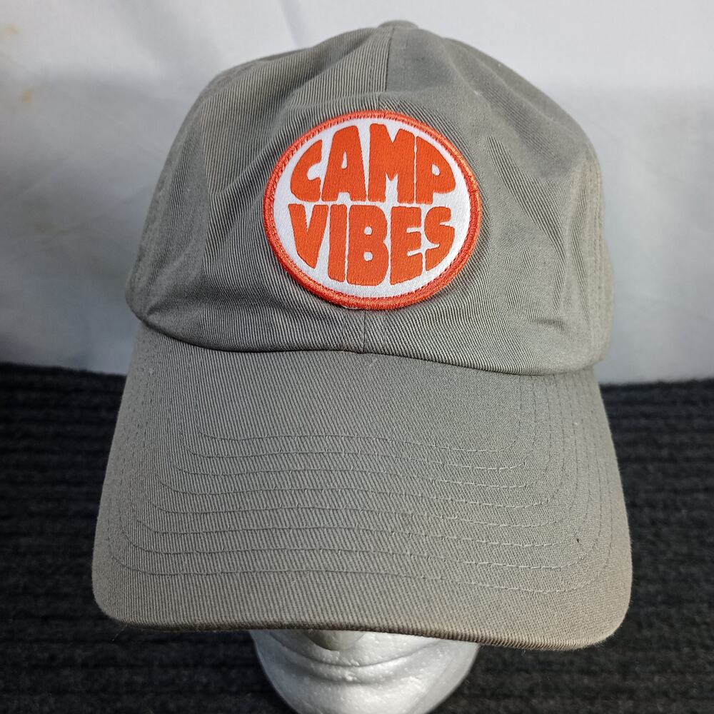 Polar Camp Vibes Patch Dad Hat Tan